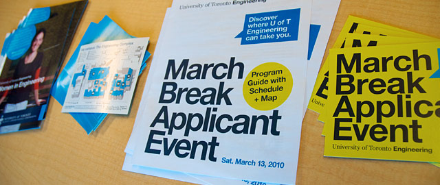 March Break Applicant Event