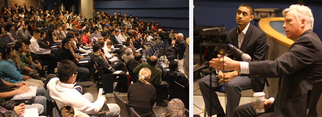 The Leaders of Tomorrow Program Hosts Mayor David Miller at UofT