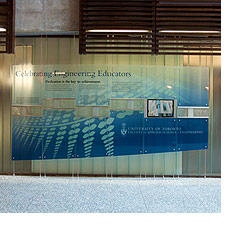 BA Atrium Recognition Wall